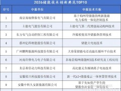 剛剛，第十屆國際儲能創新大賽決賽結果公布