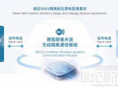 耐壓50kV、CMTI超400kV/μs：德氪微量產毫米波無線隔離芯片，瞄準AI算力供電